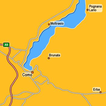 hotel Brunate: Dintorni di Como