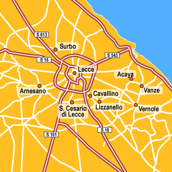 hotel Cavallino: Dintorni di Lecce