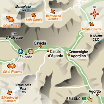 hotel Falcade: Valle di Biois Falcade