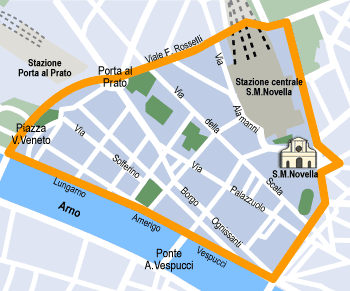 hotel Firenze: Santa Maria Novella