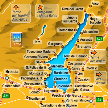 hotel Nago-Torbole: Lago di Garda