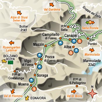 hotel Pozza di Fassa: Val di Fassa