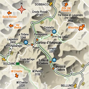 hotel San Vito di Cadore: Cortina d'Ampezzo